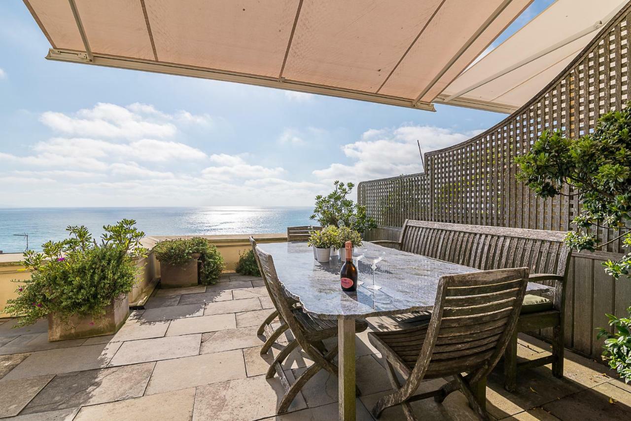 Апартаменти Ametsa, Luxury Flat, Terrace And Wonderful Seaview, In Біарріц Екстер'єр фото